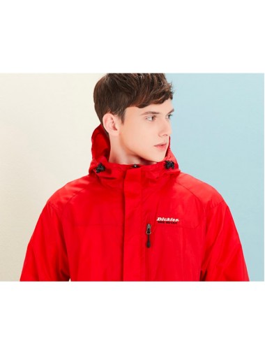 DICKIES Rip Stop Windbreaker - Red
